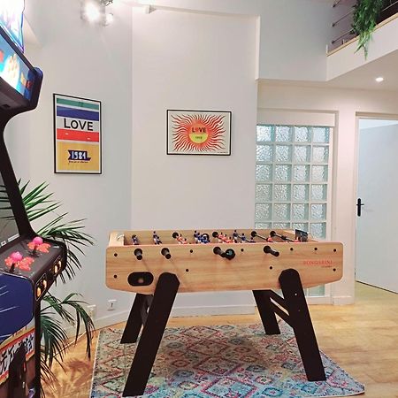 Loft Familial Au Coeur De Paris Avec Clim, Arcade Et Baby-Foot Proche Republique Et Canal St Martin Eksteriør billede