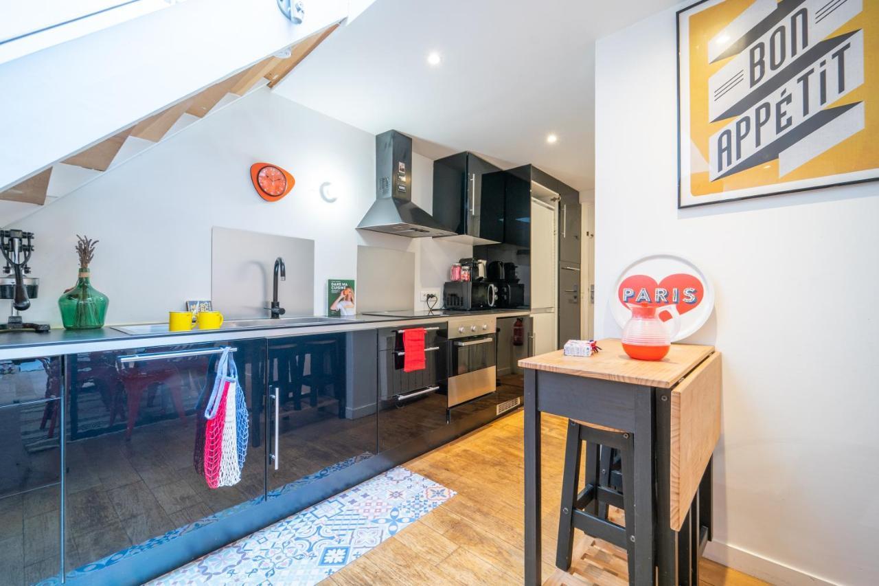 Loft Familial Au Coeur De Paris Avec Clim, Arcade Et Baby-Foot Proche Republique Et Canal St Martin Eksteriør billede