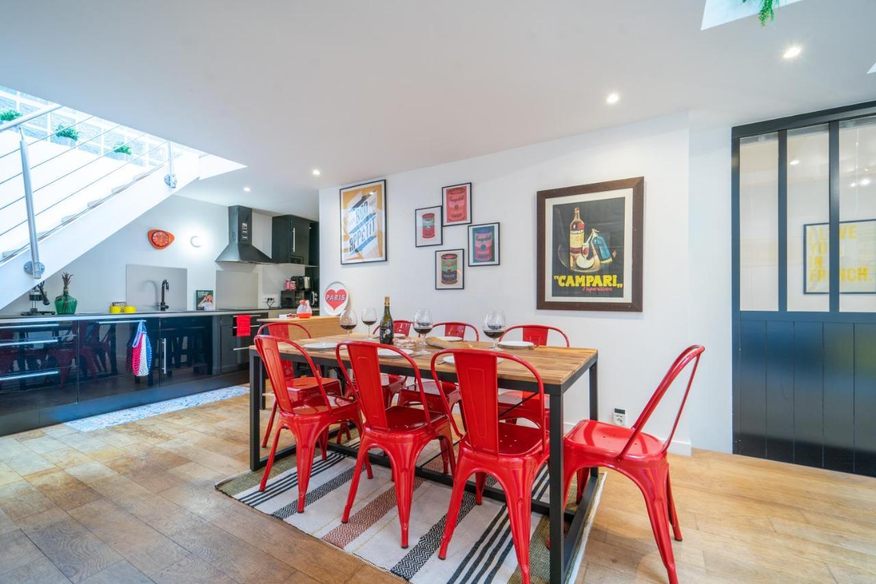 Loft Familial Au Coeur De Paris Avec Clim, Arcade Et Baby-Foot Proche Republique Et Canal St Martin Eksteriør billede