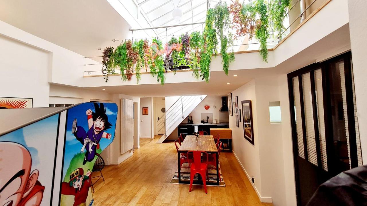 Loft Familial Au Coeur De Paris Avec Clim, Arcade Et Baby-Foot Proche Republique Et Canal St Martin Eksteriør billede