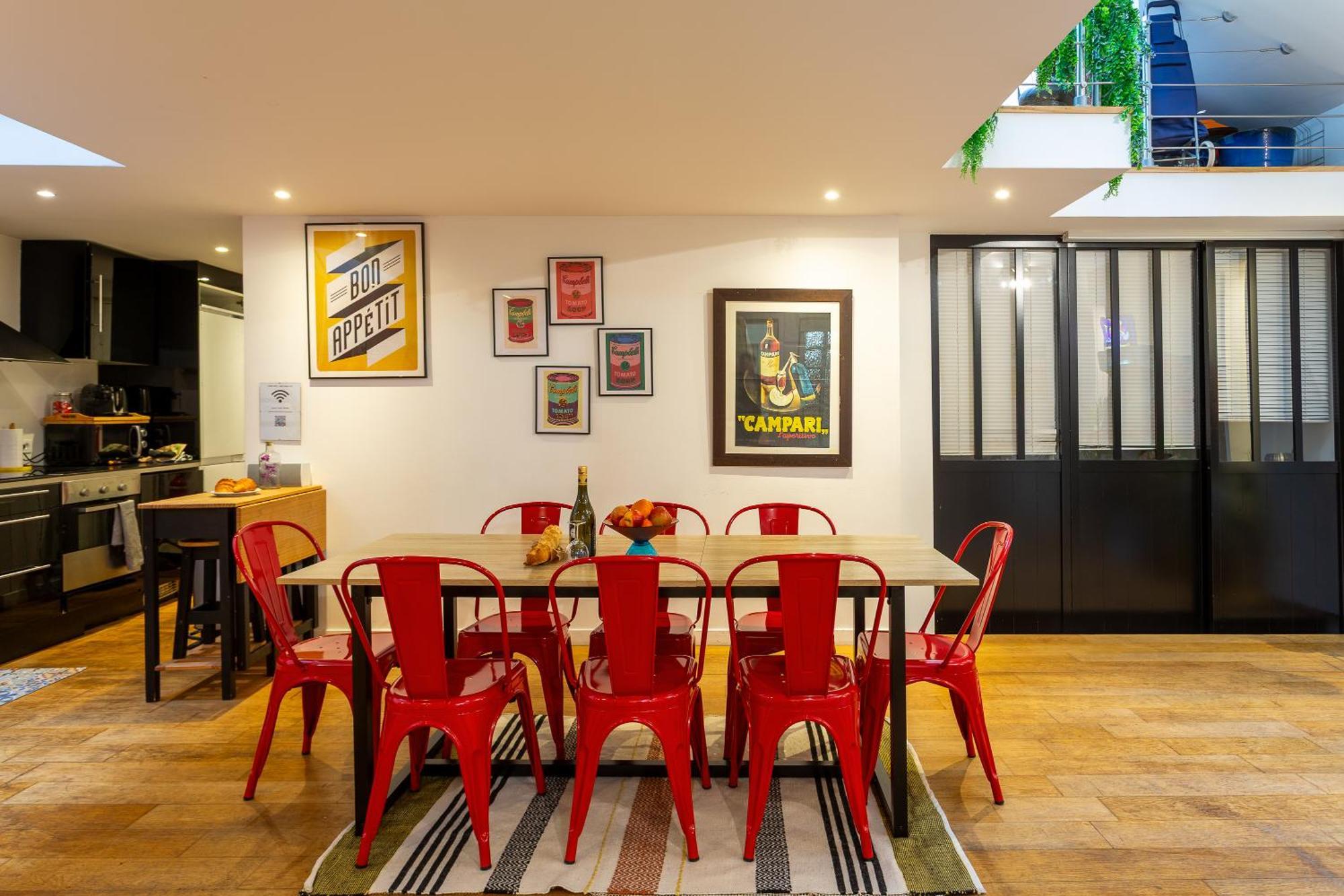 Loft Familial Au Coeur De Paris Avec Clim, Arcade Et Baby-Foot Proche Republique Et Canal St Martin Eksteriør billede