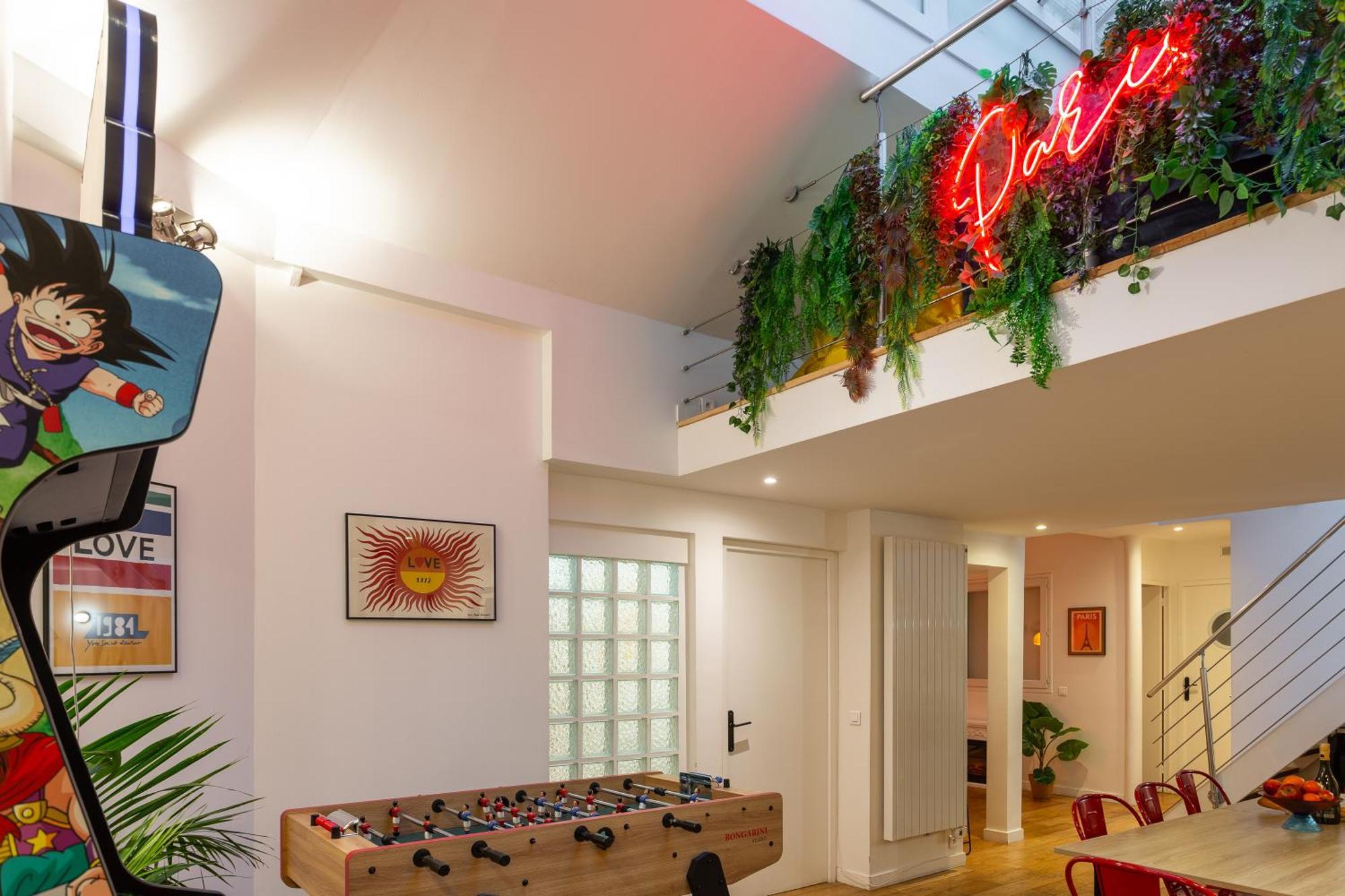 Loft Familial Au Coeur De Paris Avec Clim, Arcade Et Baby-Foot Proche Republique Et Canal St Martin Eksteriør billede